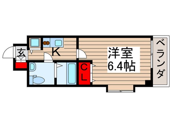 コンフォリア木場公園の物件間取画像